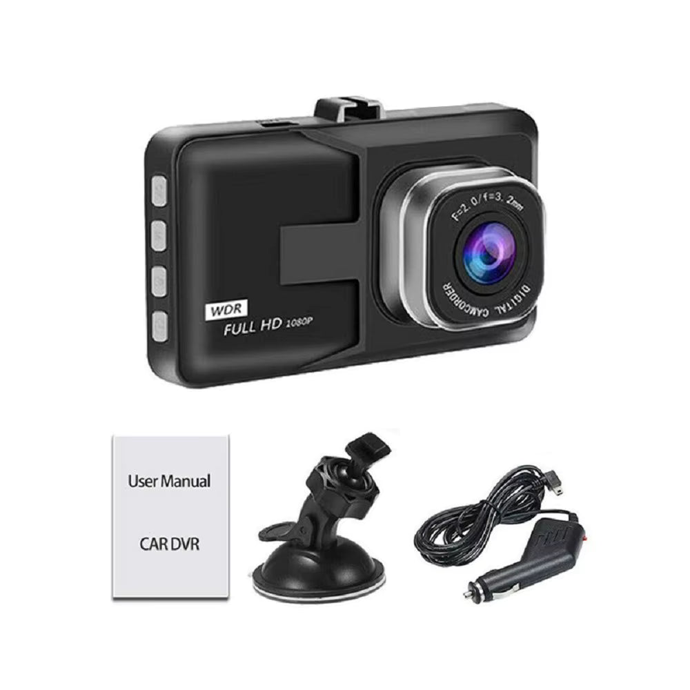 XUSHIDZ 1080P HD Dash Cam – Car DVR Recorder with Night Vision, Loop Recording, G-Sensor & 24H Parking Monitor
