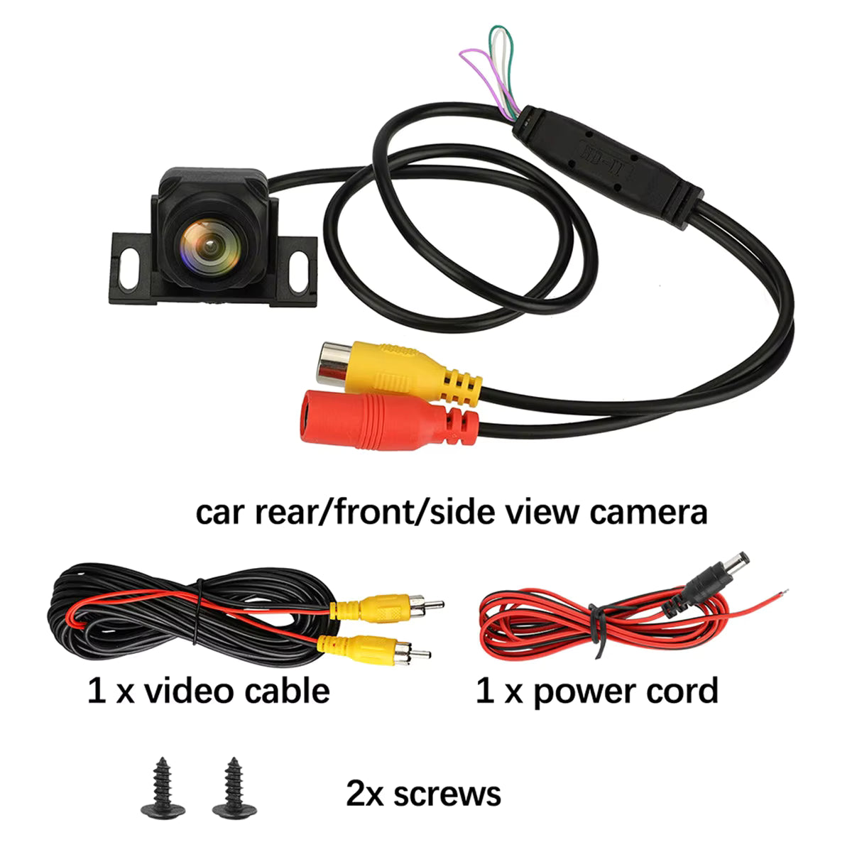 1080P Rear View Backup Camera – 170° Wide Angle Adjustable Car Reversing Camera