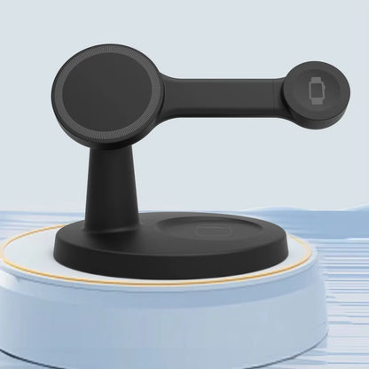 3-in-1 Magnetic Wireless Charging Station for MagSafe iPhone, Apple Watch & AirPods Pro