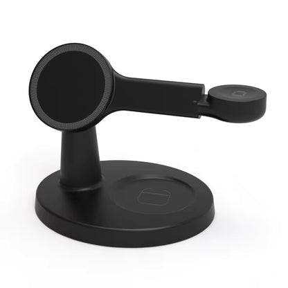 3-in-1 Magnetic Wireless Charging Station for MagSafe iPhone, Apple Watch & AirPods Pro