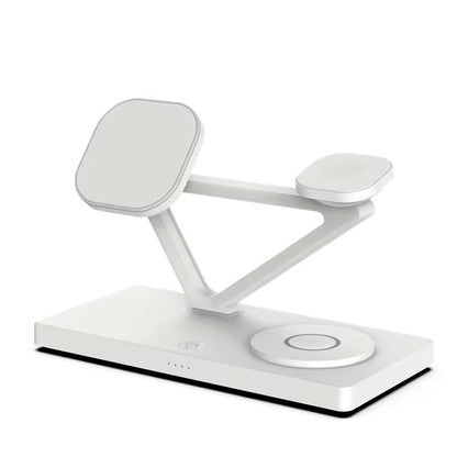 3-in-1 Magnetic Wireless Charging Station for MagSafe iPhone, Apple Watch & AirPods Pro