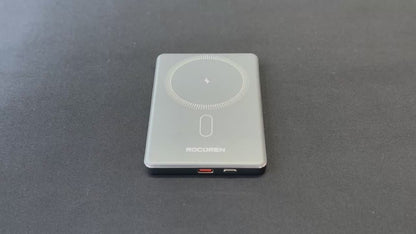 Rocoren Magnetic Power Bank 10000mAh Fast Wireless Charger