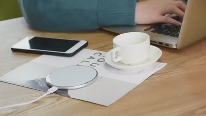50W Fast Wireless Charging Pad for iPhone & Samsung – Universal Qi Charger