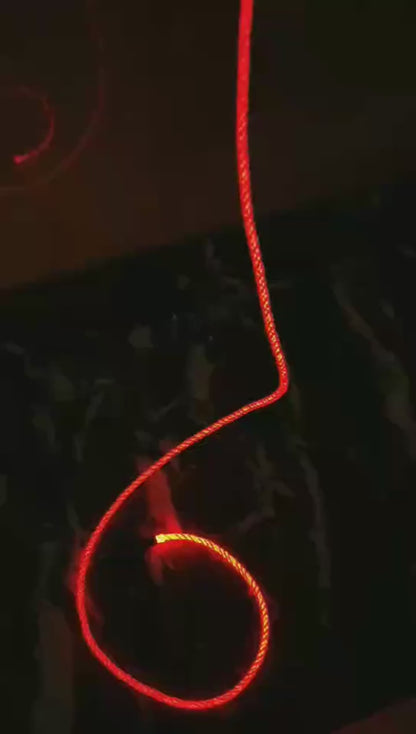 66W RGB LED Fast Charging Type-C Cable